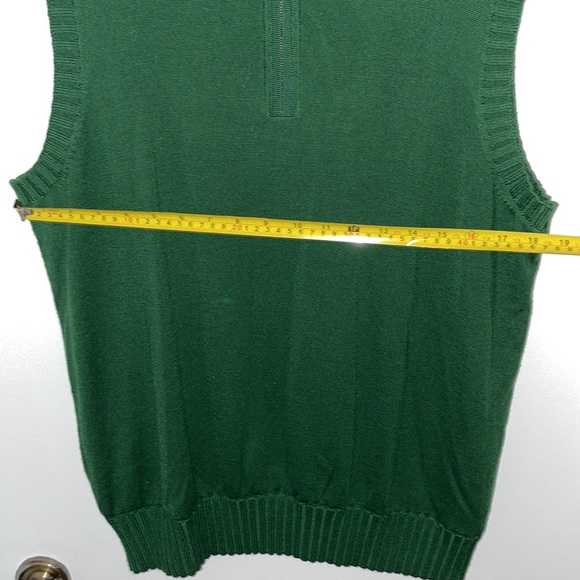 Vintage Martin Timeless as the Game green sleeveless sweater vest Italian Merino - Picture 7 of 14
